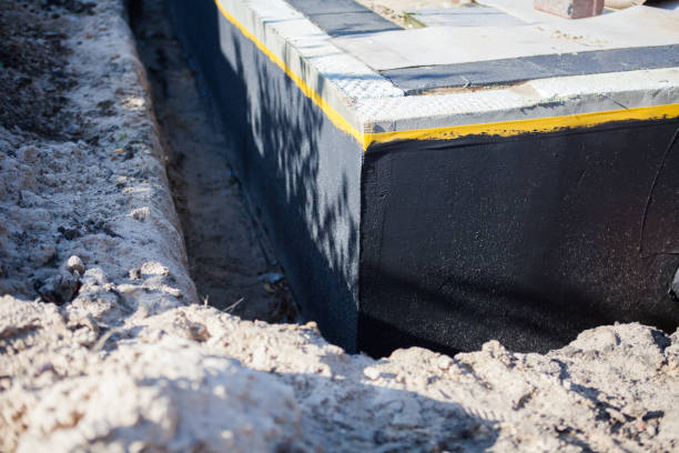 SJ Waterproofing Pros completing home waterproofing near Waterloo, IL